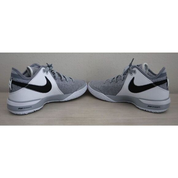 Nike Zoom FN7092-001 Men Sz 9 Wolf Gray/White LeBron NXXT Gen TB Promo Shoes - Picture 9 of 11